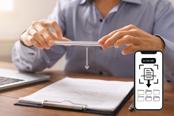 Mobilne skanowanie dokumentów, a skanowanie przez profesjonalny skaner - porównanie