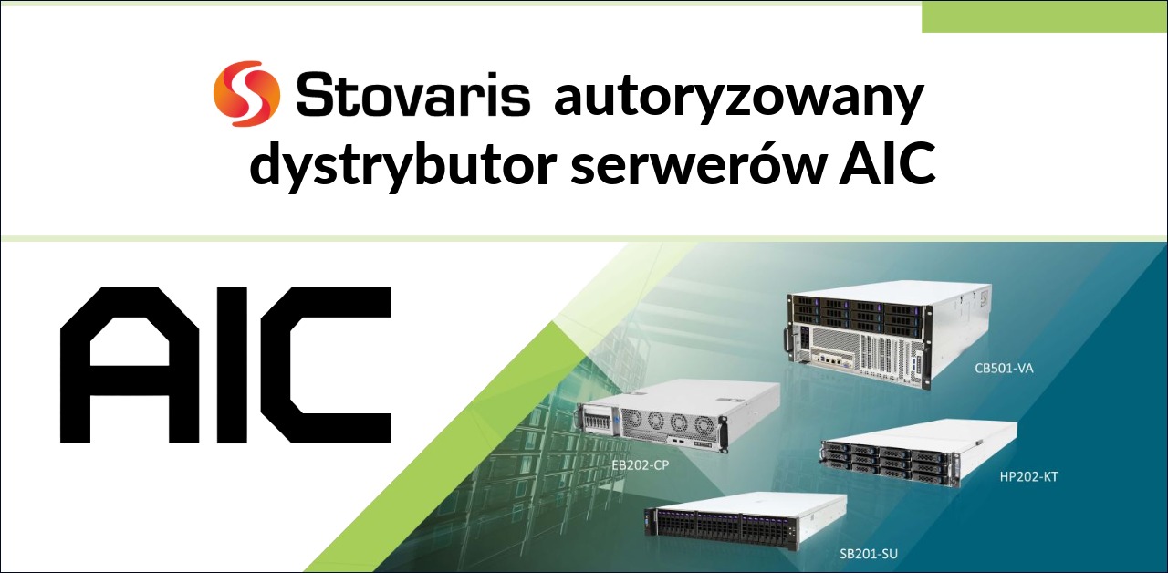 AIC - Stovaris autoryzowany dystrybutor serwerów AIC