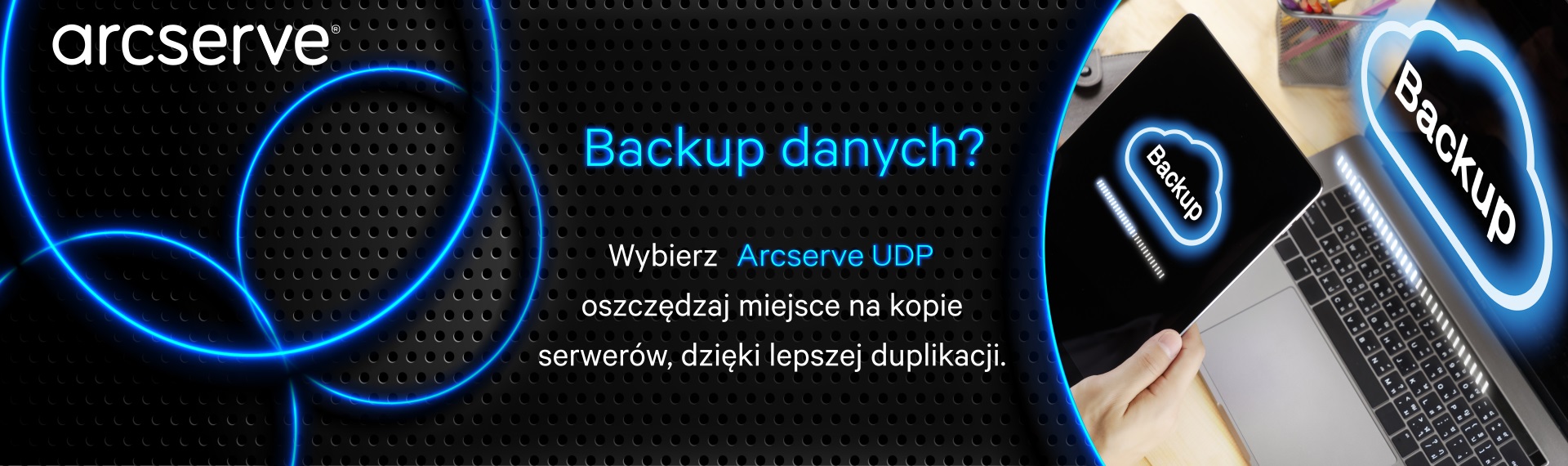 Arcserve Backup - Backup na taśmę, dyski i deduplikacja