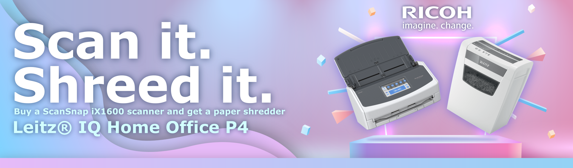 ScanSnap Promo Scan. Destroy