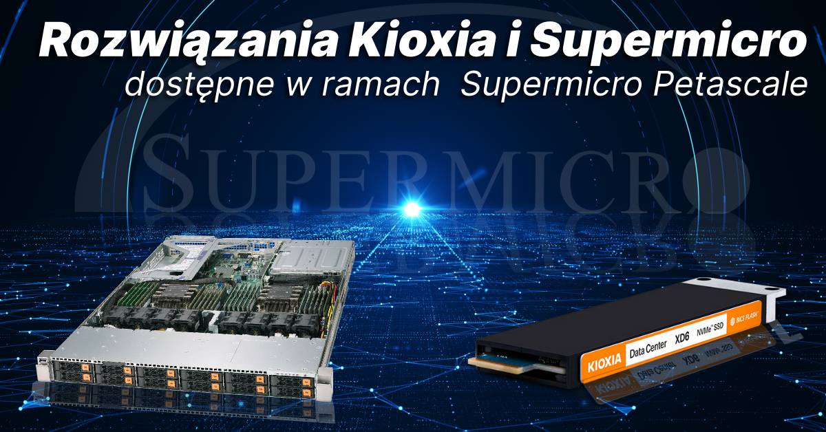 Kioxia prezentuje nowe dyski SSD CD8 PCIe 5.0