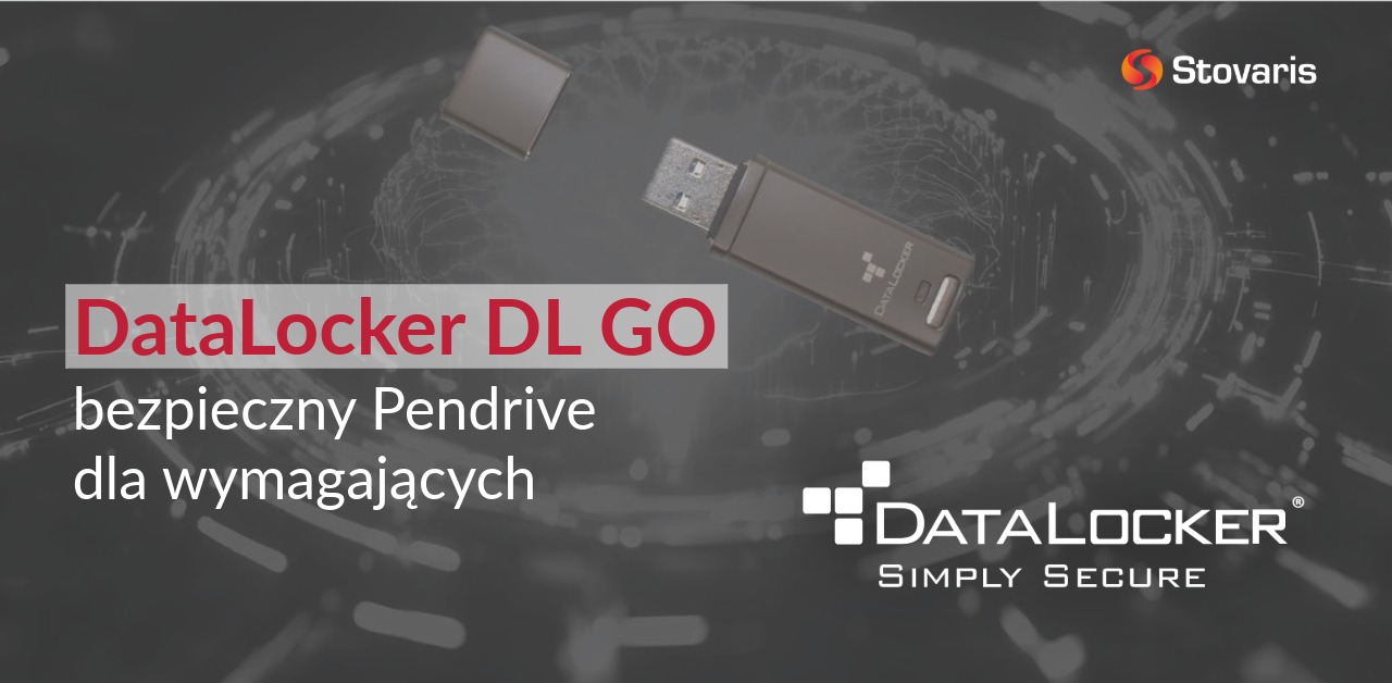 Datalocker DLGO okładka Datalocker DLGO - nowy produkt w ofercie Stovaris!