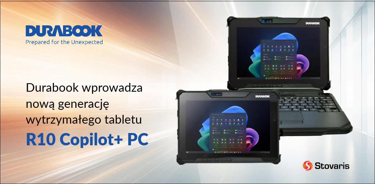 Durabook wprowadza nową generację wytrzymałego tabletu R10 Copilot