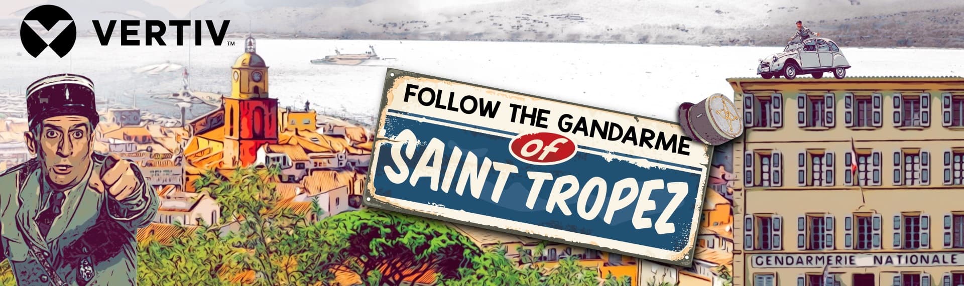 In the footsteps of the gendarme of Saint Tropez - HEADER