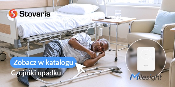 Milesight czujnik upadku banner