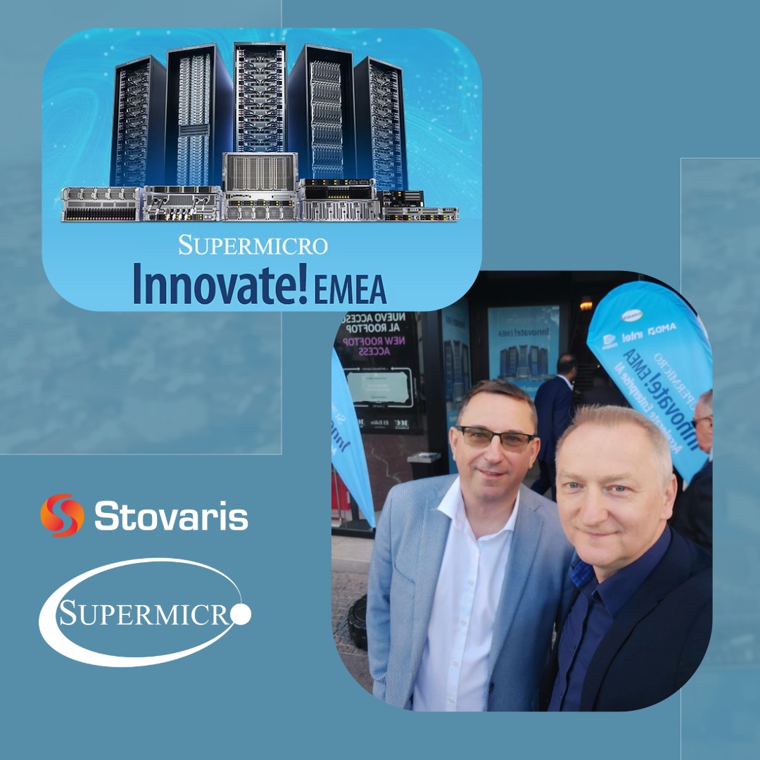 Innovate! Stovaris i Supermicro