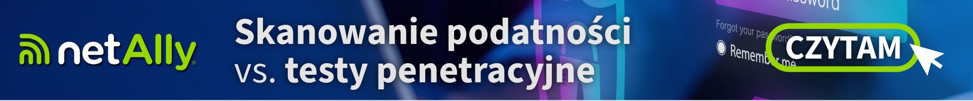 Skanowanie podatności vs. testy penetracyjne - banner
