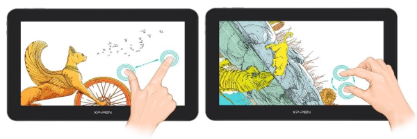 multidotyk w nowym tablecie Artist Pro 16TP